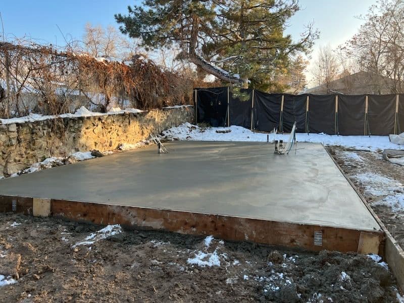 Project Concrete Slab Foundation and Landscape Preparation in Bountiful image